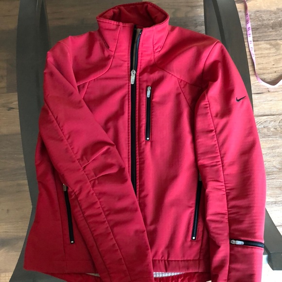 XS Red Nike Spring Coat - Picture 3 of 15